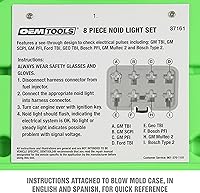Vista 6 de OEMTOOLS 37161 - Juego de luces noid, 8 piezas, diagnostica problemas en los sistemas de encendido o inyección de combustible de cualquier