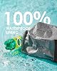 HOTOR Bote de Basura para Auto, Organizador Compacto Impermeable, Cubo a Prueba de Fugas, 2 Galones | Negro, Accesorio Multifuncional con Correas Ajustables y Broches Magnéticos para Almacenamiento Interior 7