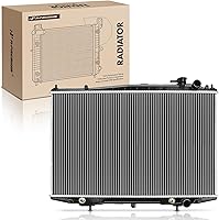 A-Premium Radiator w/ Transmission Oil Cooler for Nissan Frontier 1998-2015 & Xterra 2000-2004 - 2.4L 3.3L Engines