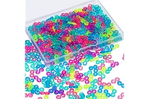 500 Piece Rainbow Loom Monster Tail Refill Kit