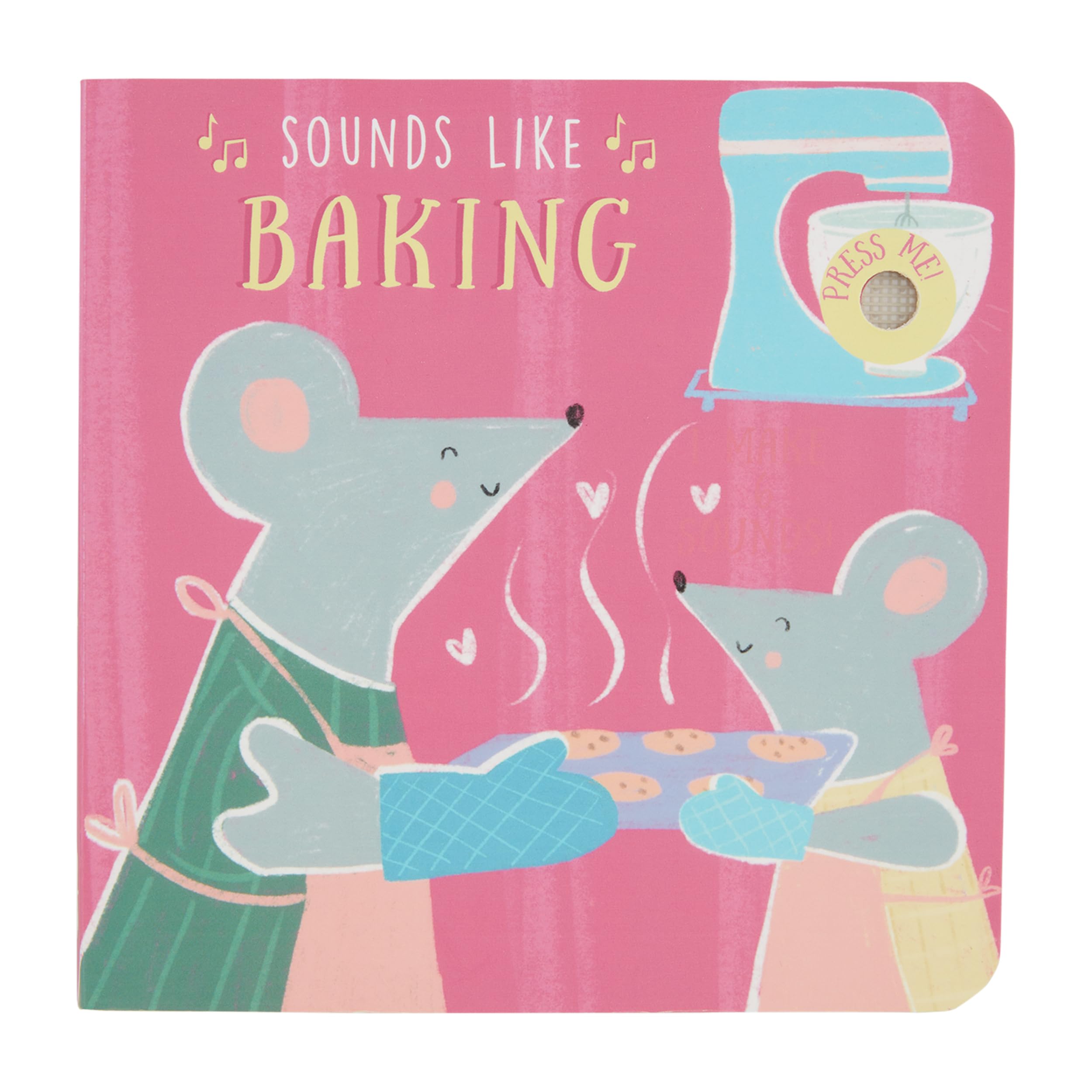 Libro Mud Pie Kids Sounds Like Baking resistente que entretiene a bebés 3