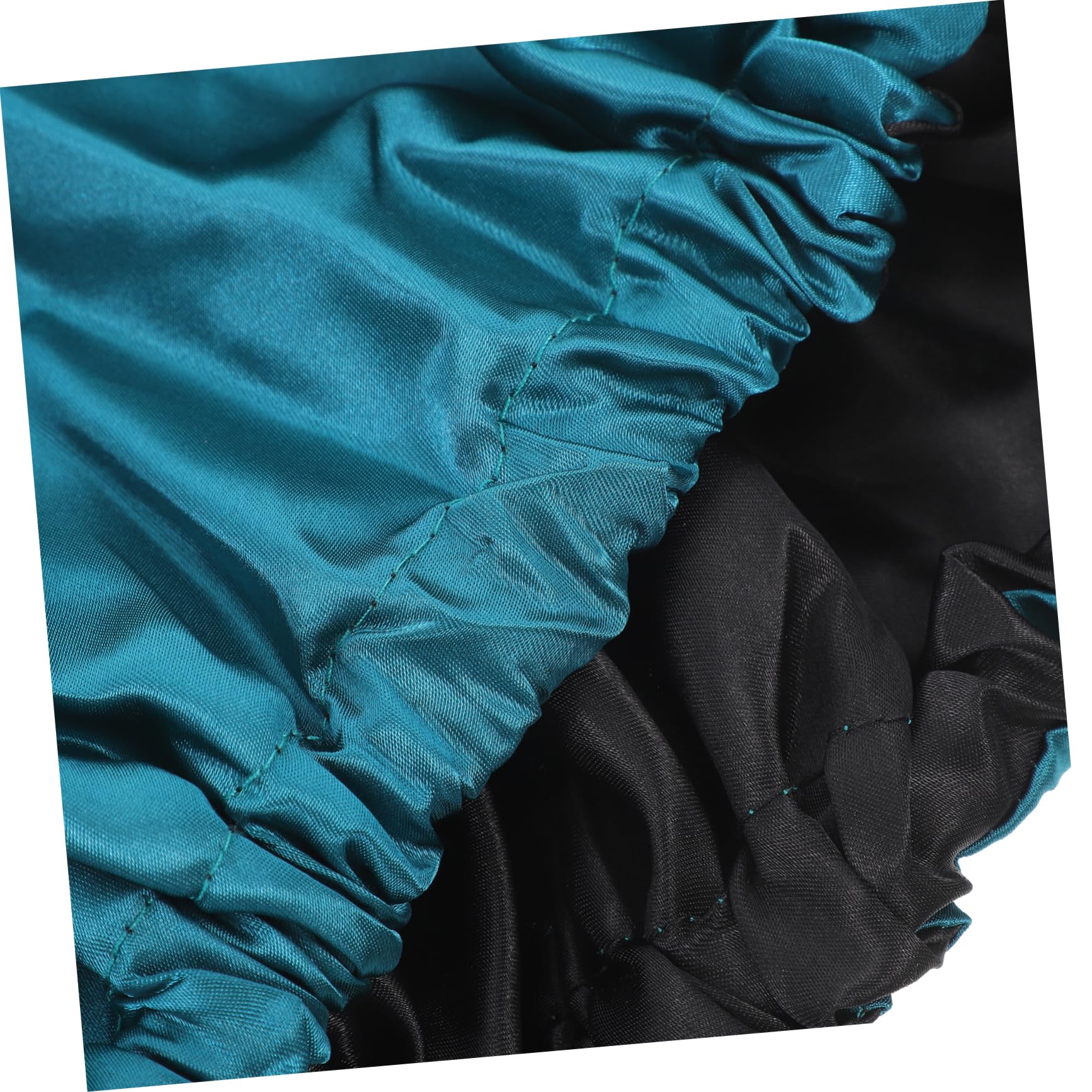 Healeved 5stücke Duschhaube Damen Elastische Wiederverwendbare Badekappe Für Frauen Stylische Haarabdeckung Aus Satin Für Haarlängen Und Dicken Universelle Passform Für Verschiedene