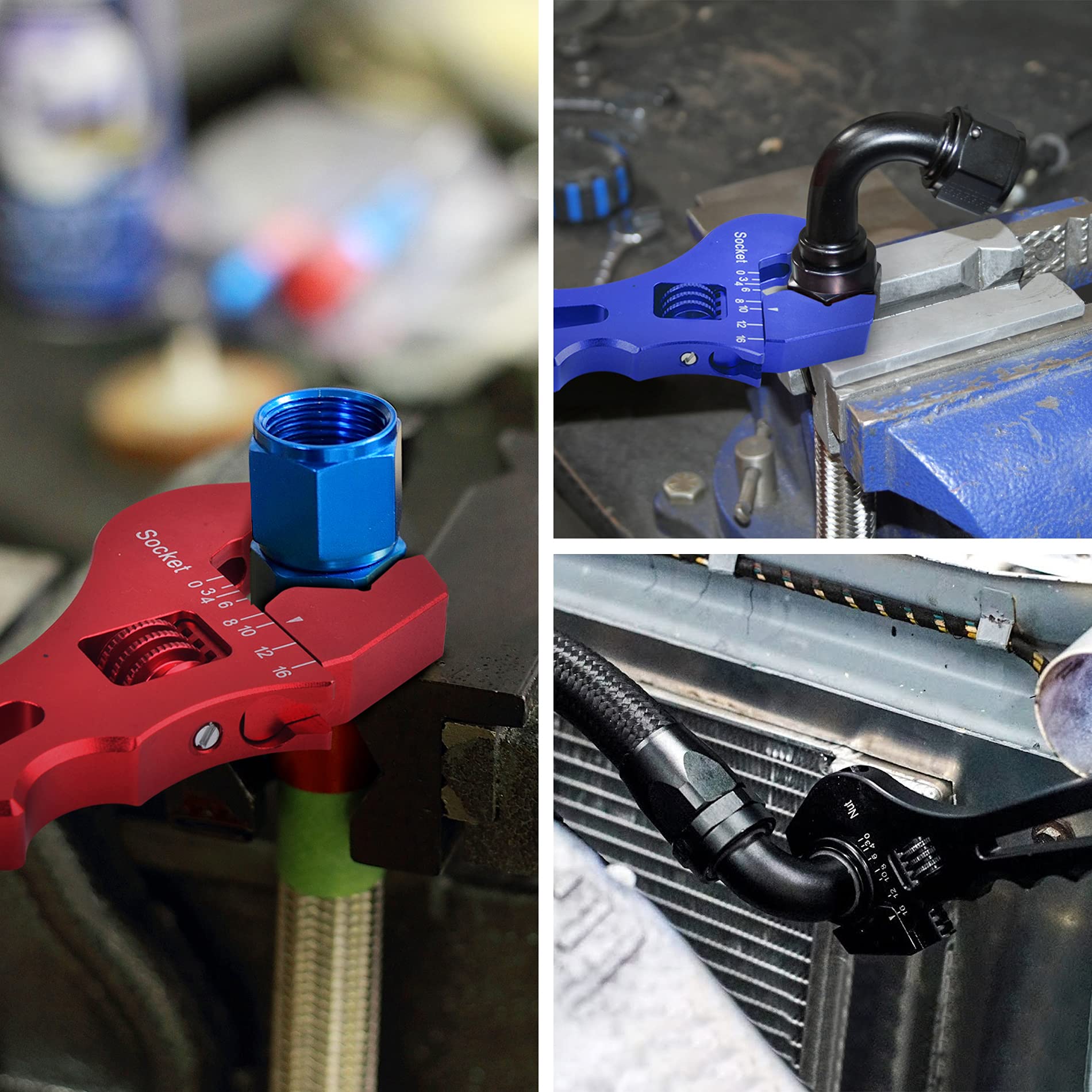EVIL ENERGY Adjustable AN Wrench - 3AN to 16AN -6 EVIL ENERGY Adjustable AN Wrench - 3AN to 16AN -6