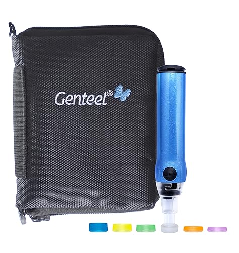 Genteel, Dispositivo de punción, azul (Butterfly Blue), 1