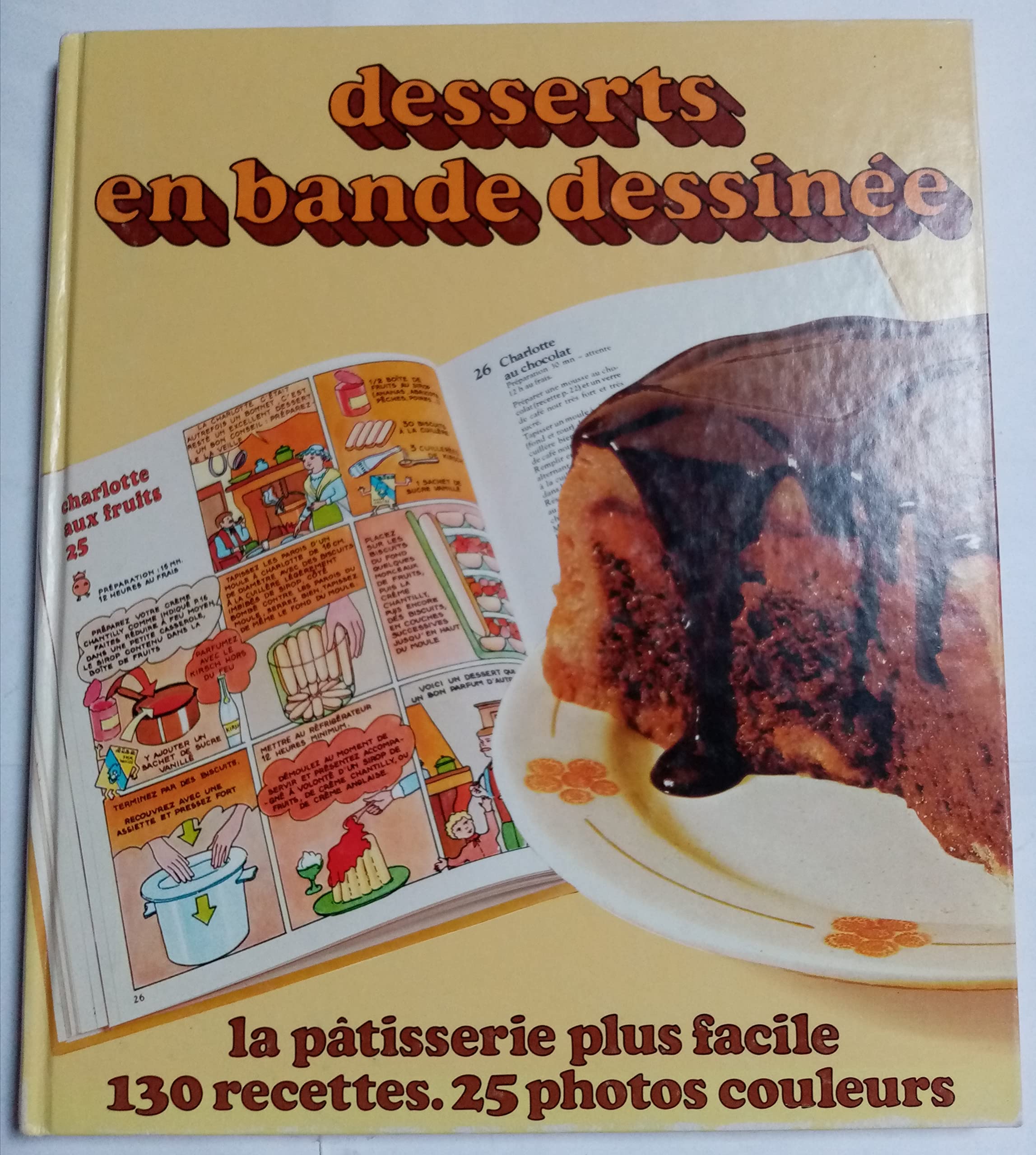 desserts en bande dessinée