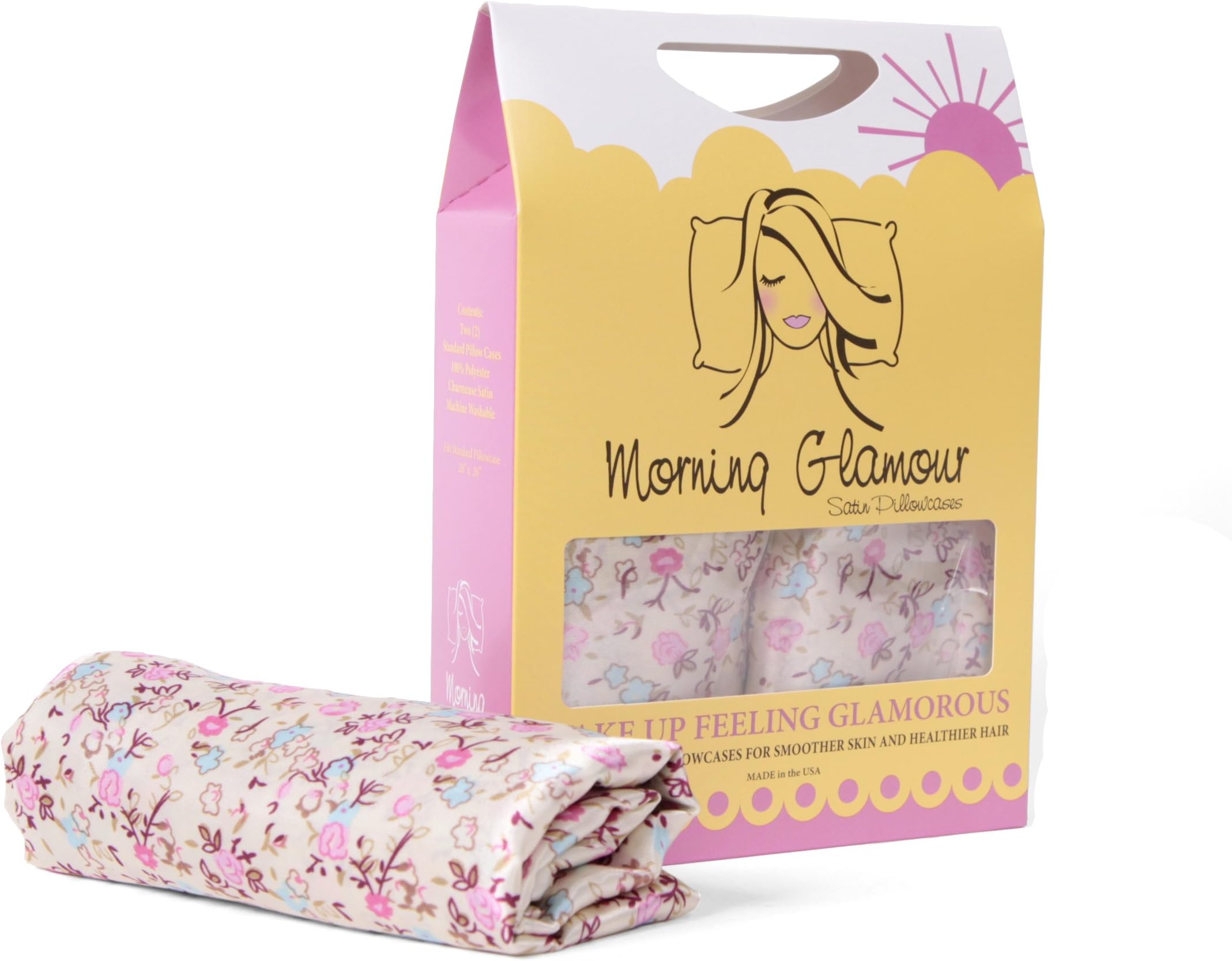 Morning Glamour 2-Pack Signature Box Pillowcases, Floral