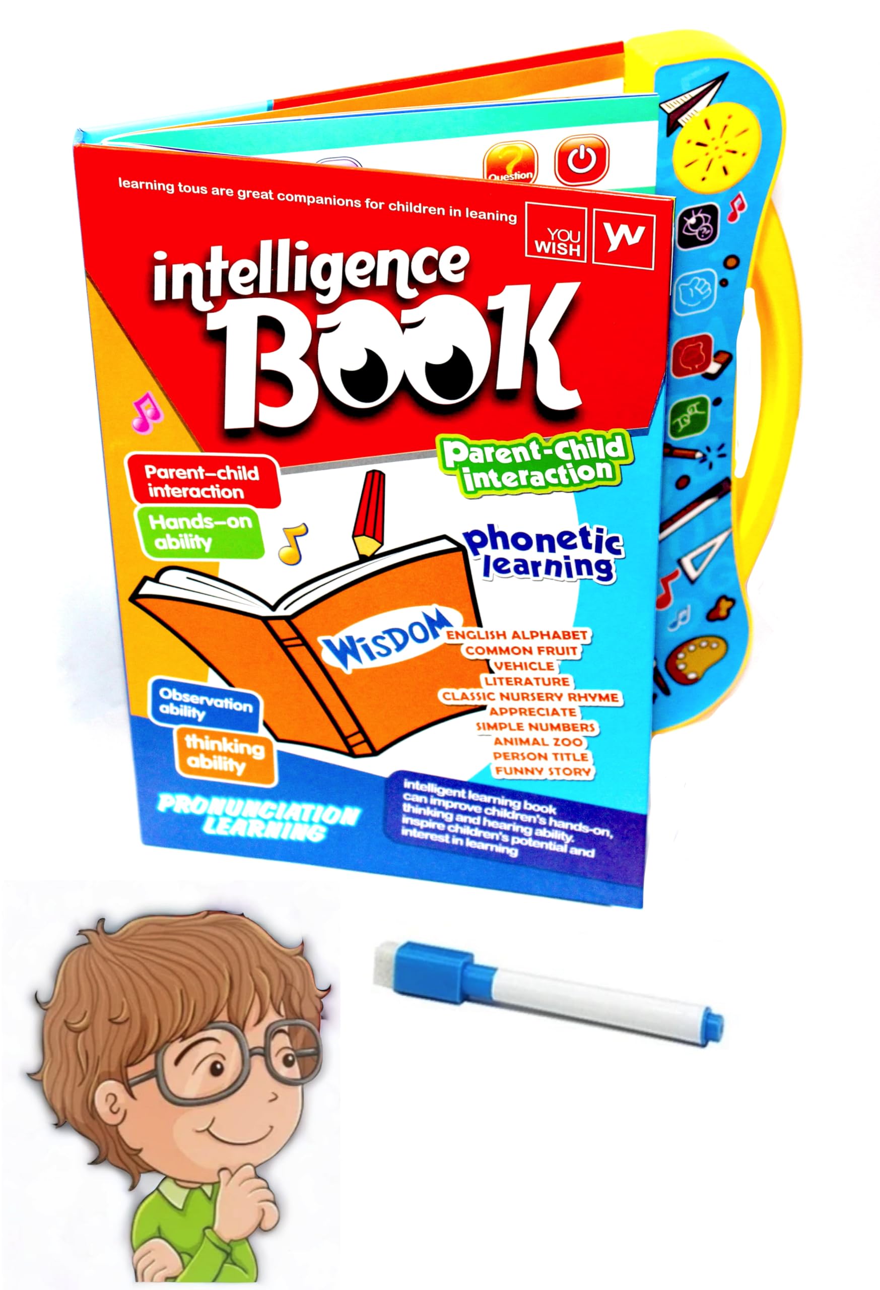 WOW Toys - Delivering Joys of Life|| Interactive E- Learning Book for Children || Educational Phonetic Learning Book for Toddlers, Pack of 1, Multicolour (B0CR7KWX45) Amazon Price History, Amazon Price Tracker