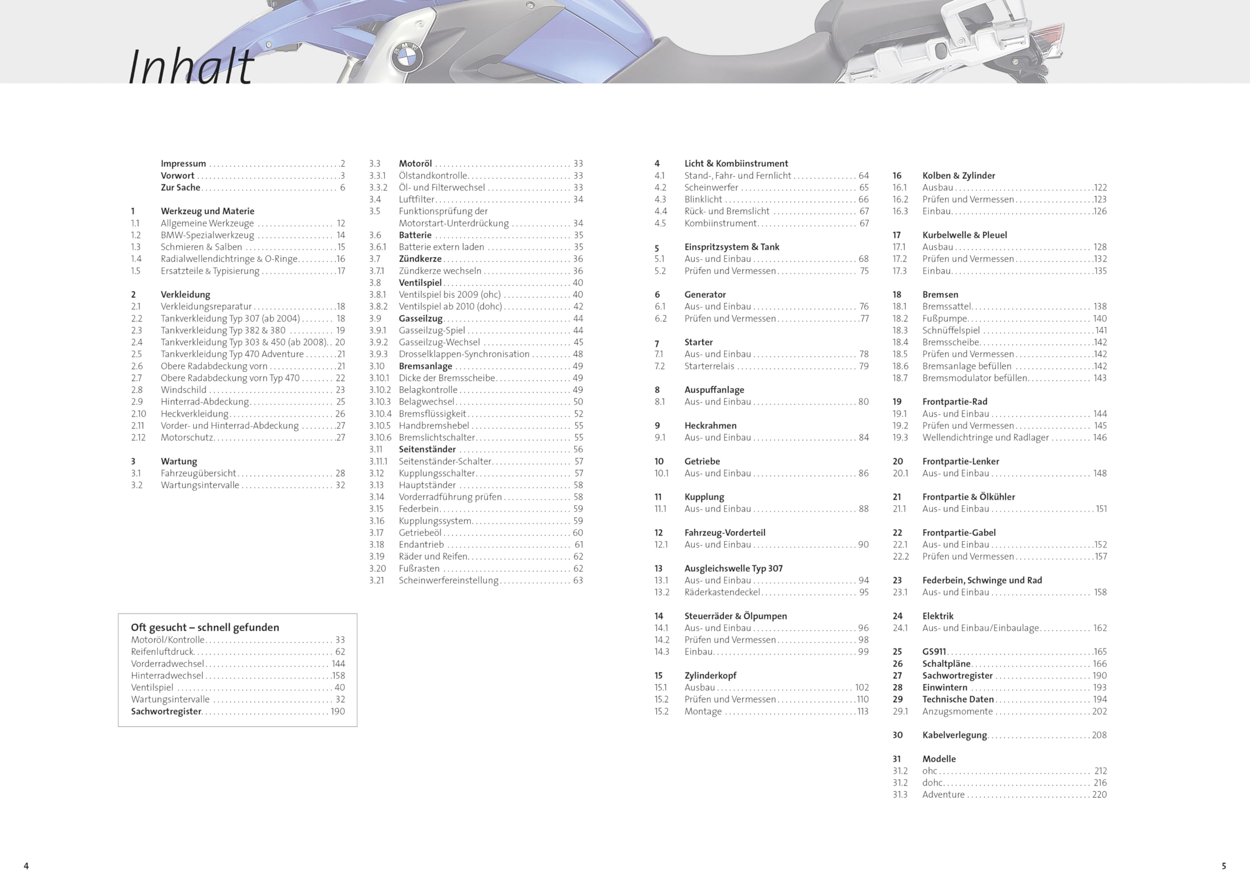 BMW R1200 GS, Adventure 2004-2013, Reparaturanleitung: Das umfassende Handbuch,Typen-Technik-Tipps-Tricks