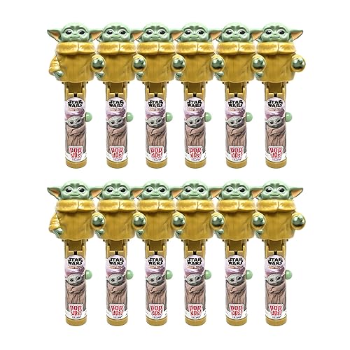 Soporte para piruletas Baby Yoda  Estuche coleccionable para piruletas de juguete mandoloriano  Relleno de calcetines, recuerdos de fiesta para