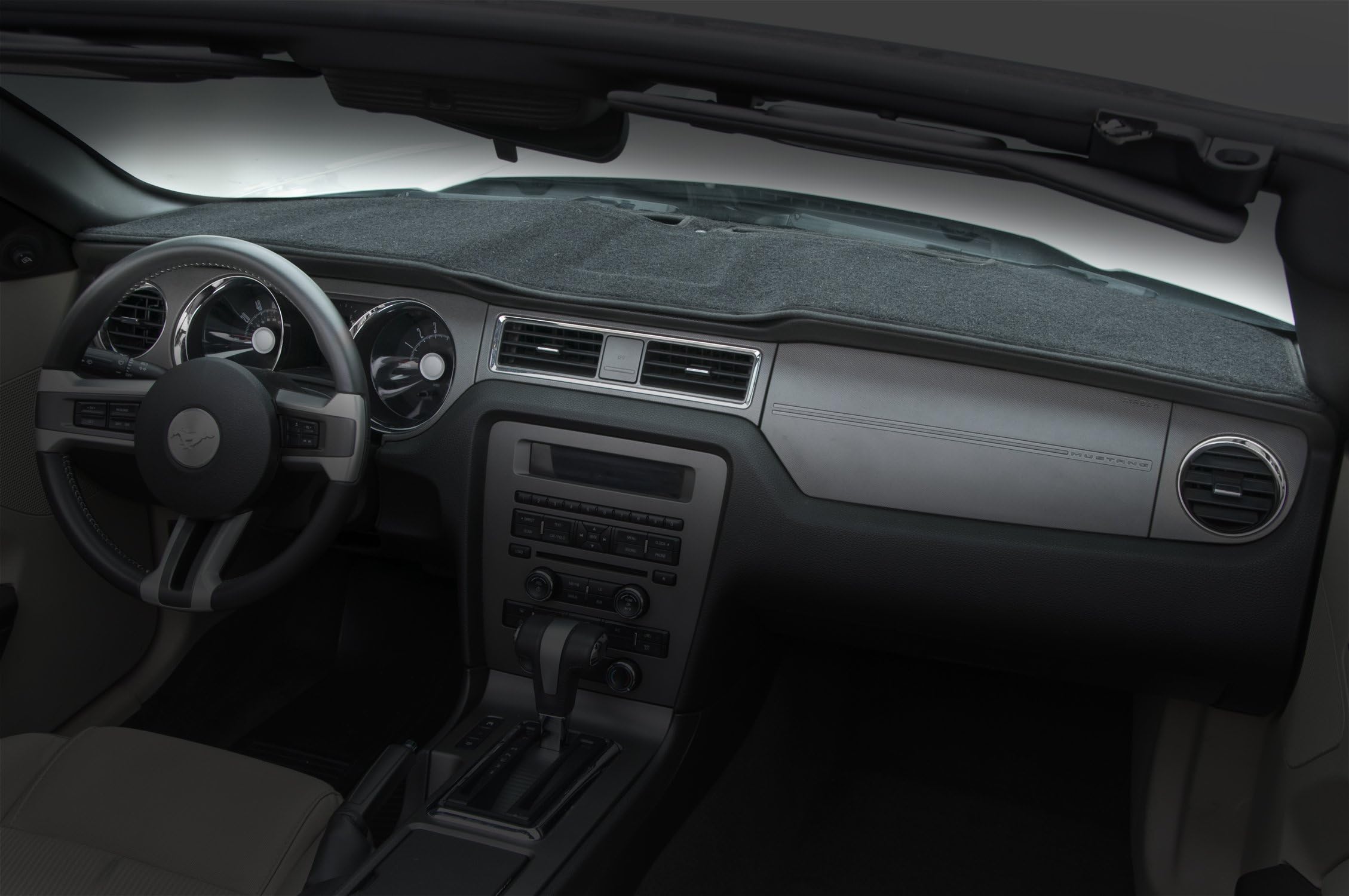 Coverking Custom Fit Dashboard Cover for Select Honda Accord Models - Poly Carpet (Charcoal)