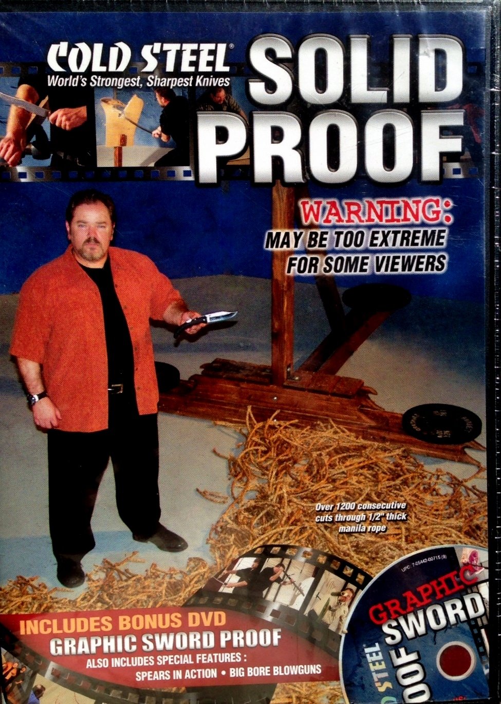Cold Steel Solid Proof DVD