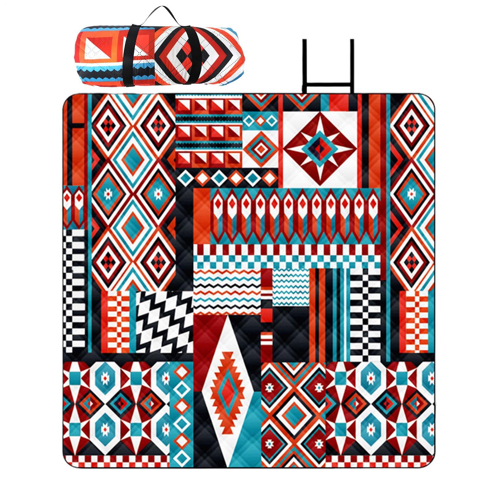 Couverture imperméable camping et plage avec doublure épaisse de confort