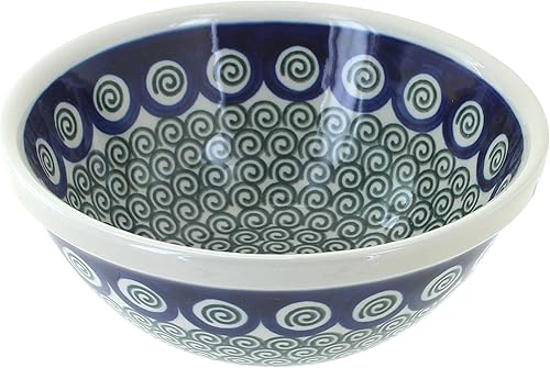 Miniatura 78 de Cereal/sopa de flor azul de cerámica polaca rosa azul