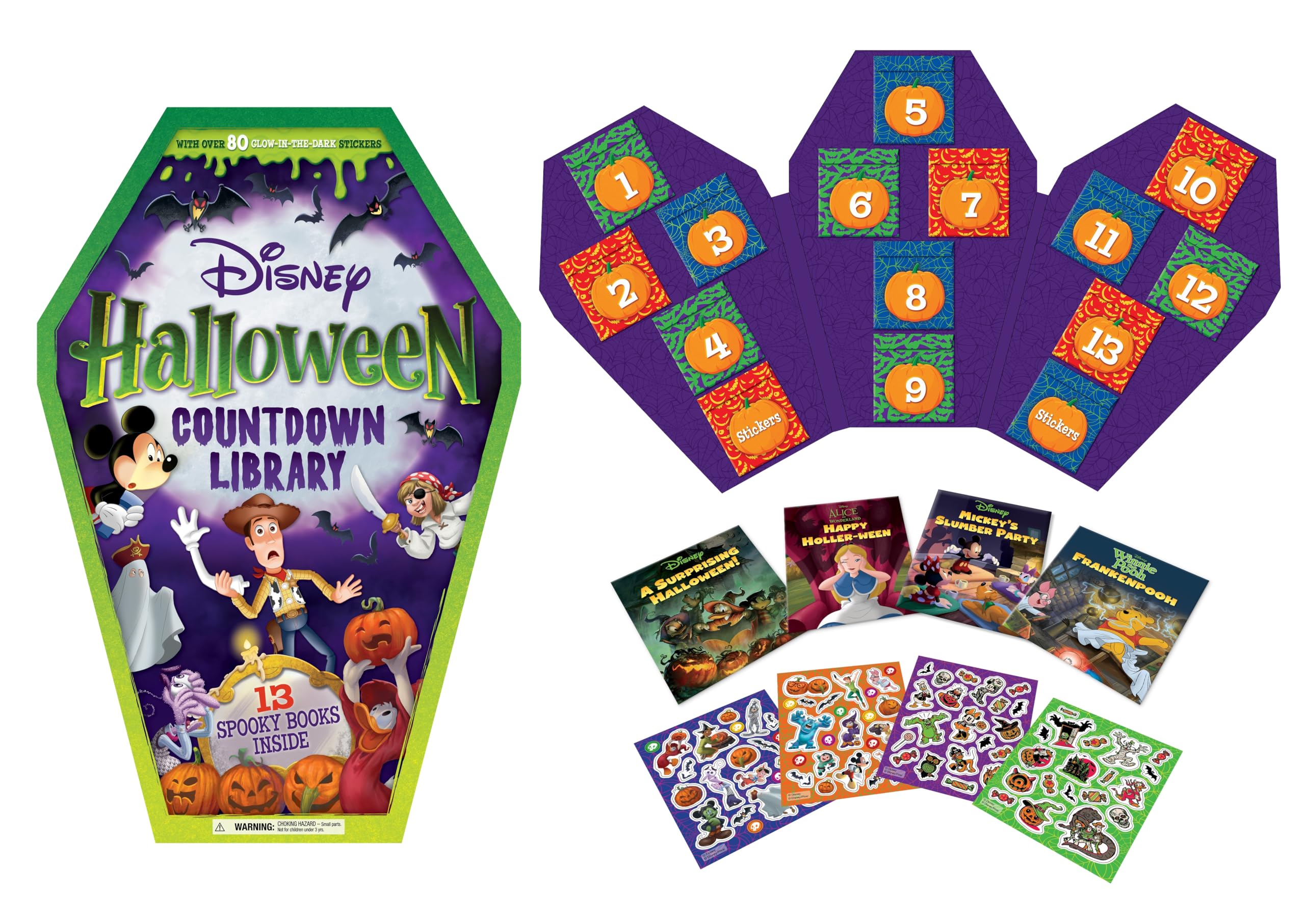 Disney: Halloween Countdown Library (Halloween Books for Children)