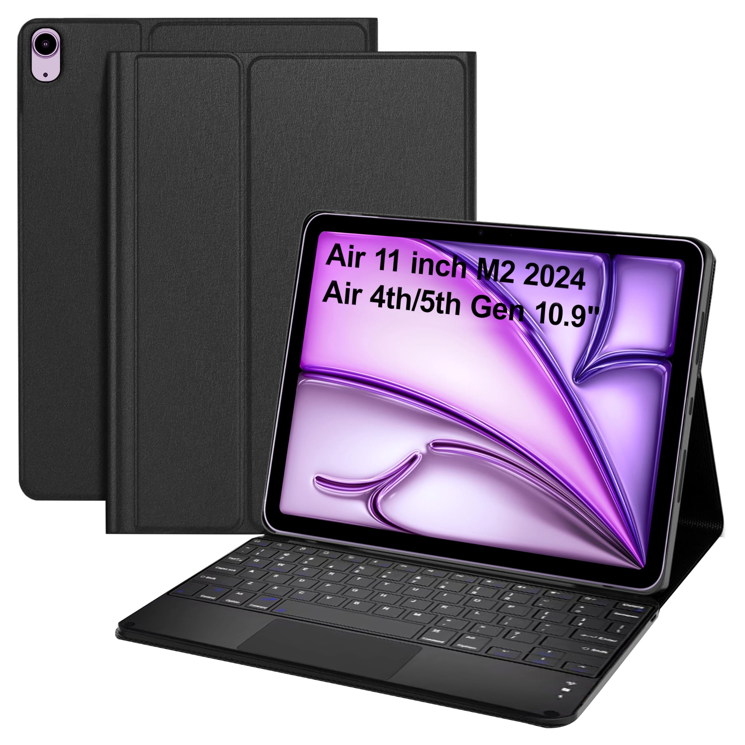 Ipad Keyboard TGK Detachable Bluetooth Keyboard Case For IPad Air