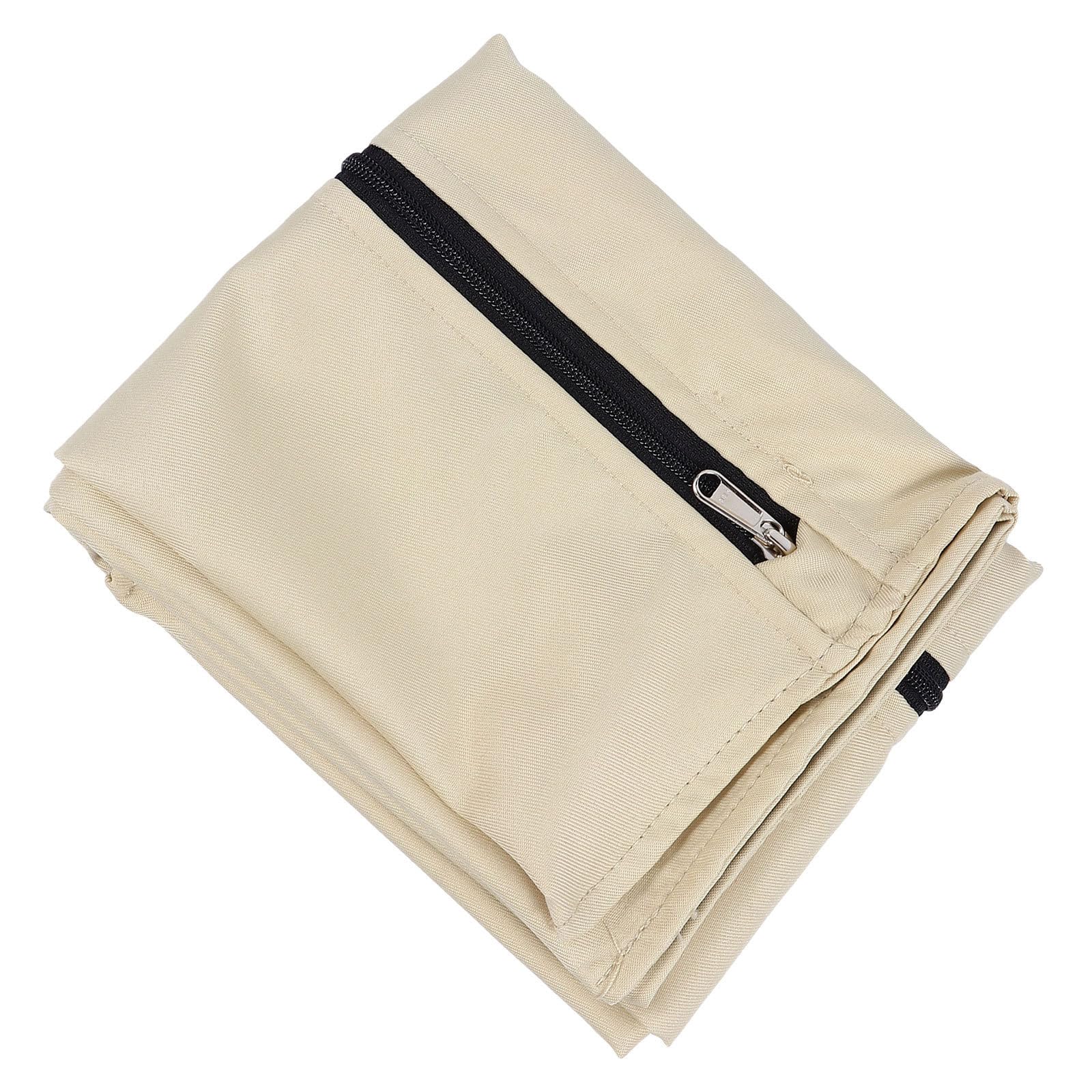 Bolsa para lavar ropa de mascotas jojofuny beige tamaño S para colada de perros