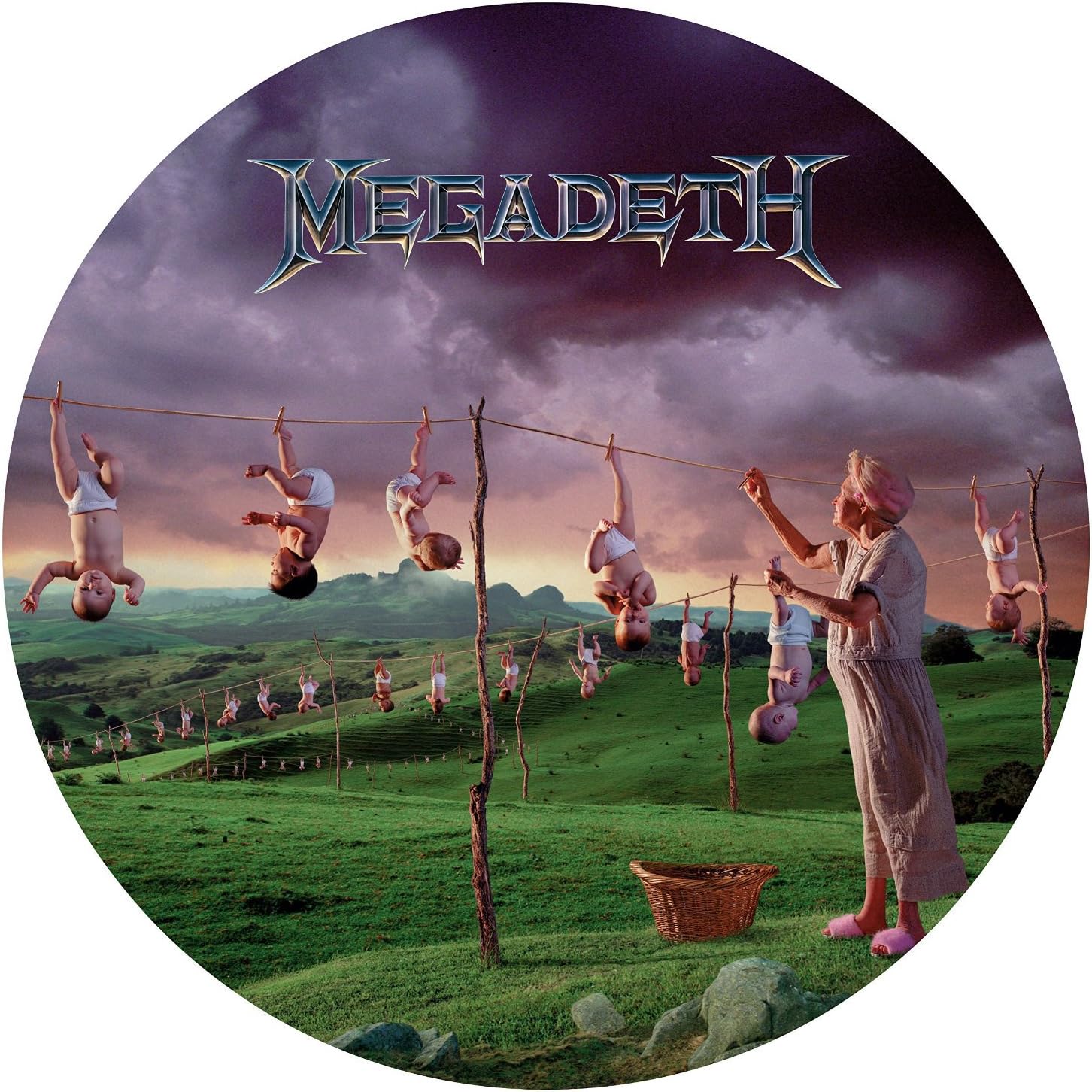Youthanasia por Megadeth — capa do álbum