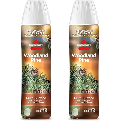 Bissell Limited Edition Woodland Pine Multi-Surface Wash Formula, 3891, 16 Fl Oz, Powerful Multi-Surface Clean, Pine Scented