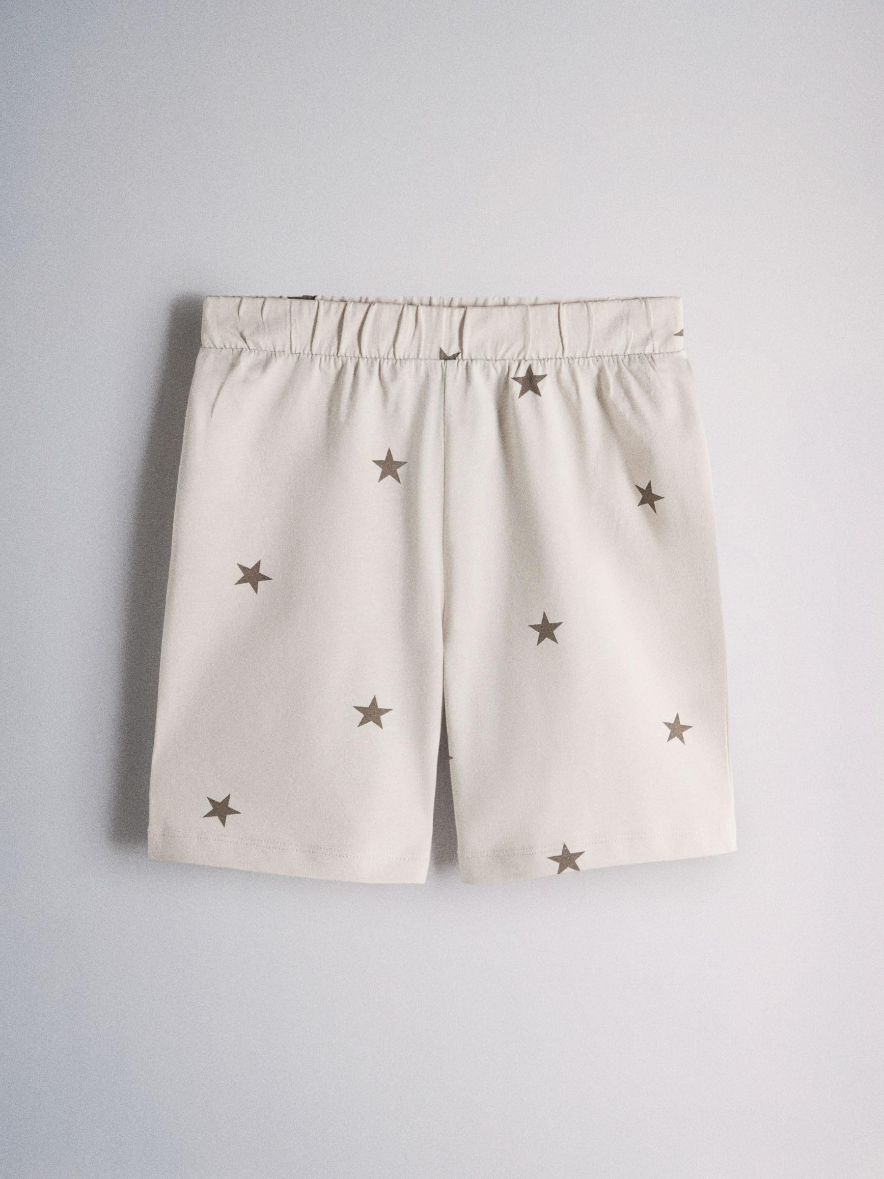 THE SET Ragazzo Confezione da 4 Pigiami composta da t-Shirt | Bambino, oversize a maniche corte e shorts, Standard, Mid Rise, Pull On, 100% cotone