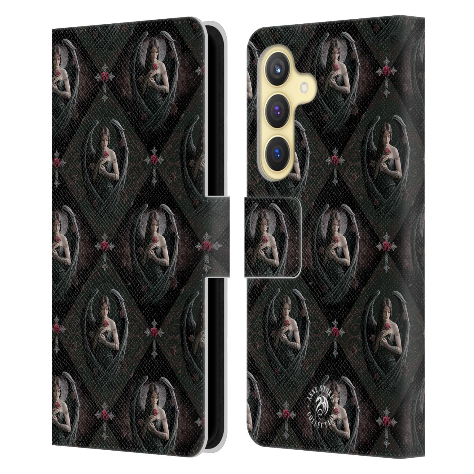 Funda Samsung S24 5G Anne Stokes estilo libro para diario 7