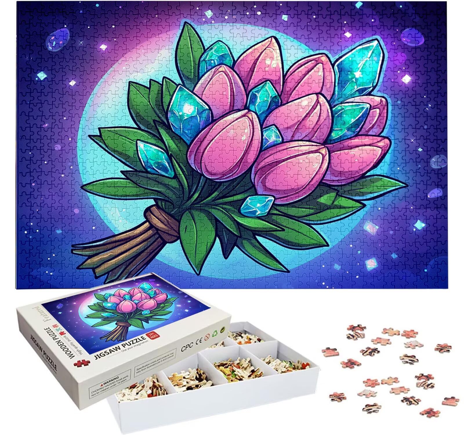 Puzzle Personalizado con Foto, Personalizada Rompecabezas Personalizado Diseña tu Logo Foto o Texto, Personalizado Navidad Halloween San Valentín Parejas Niños Familia Amigos h-4277