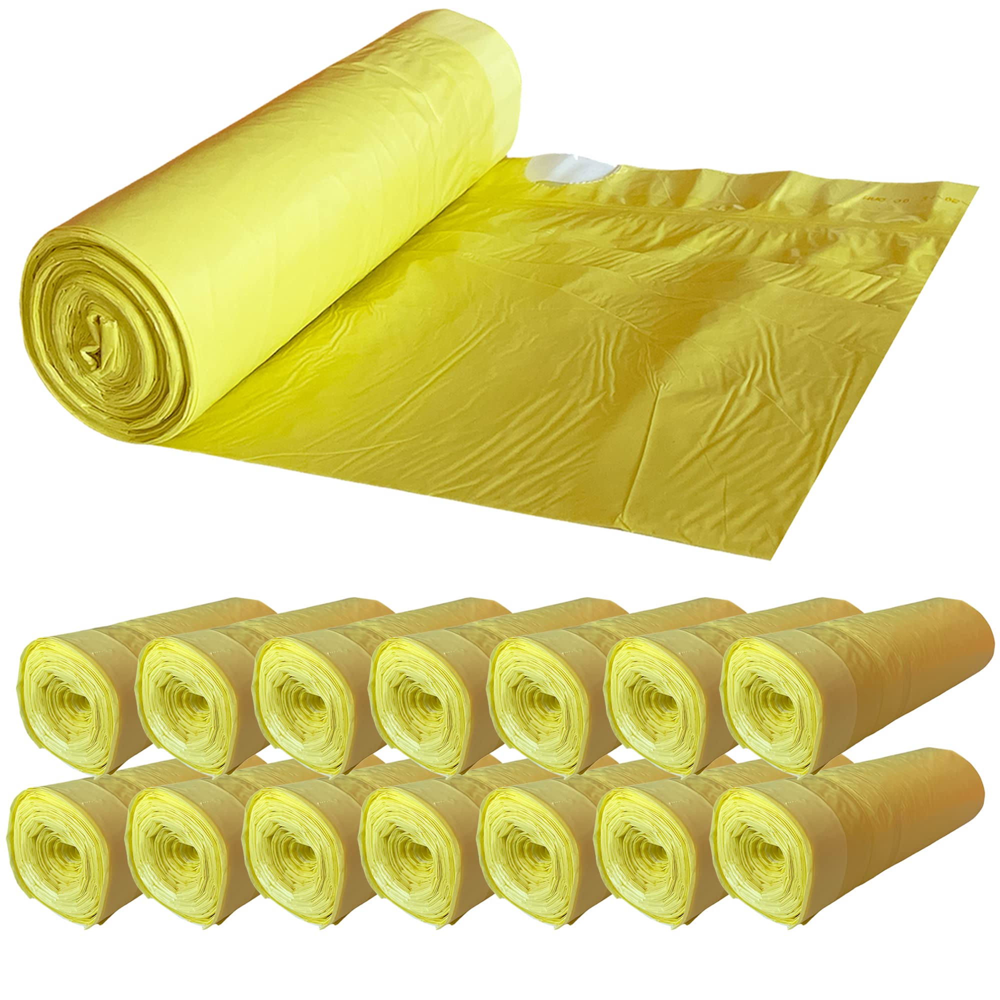 WELL HOME MOBILIARIO & DECORACIÓN 300 bolsas de basura con autocierre 30L capacidad cada una, especiales cubos altos