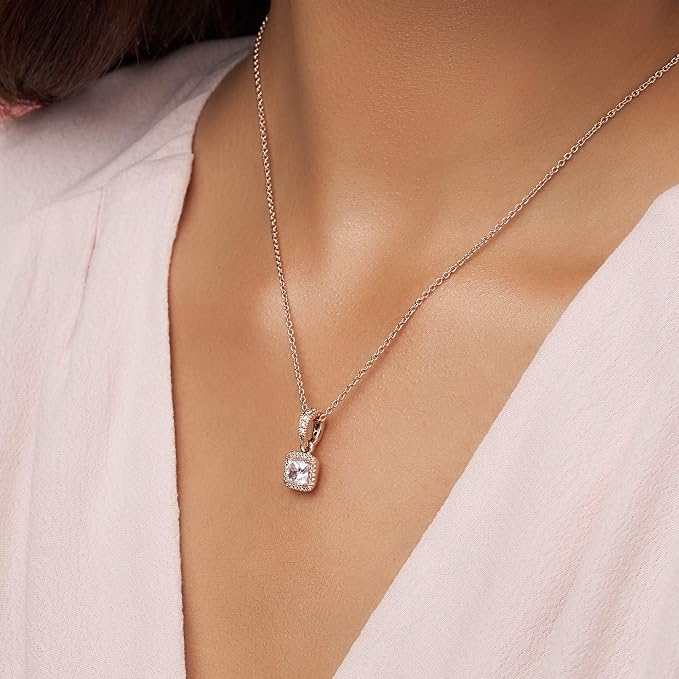 Pandora Jewelry Square Sparkle Halo 