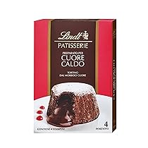 Lindt Tortino dal Cuore Caldo, Preparato per Dolci al Cioccolato, Formato 240g, 4 porzioni