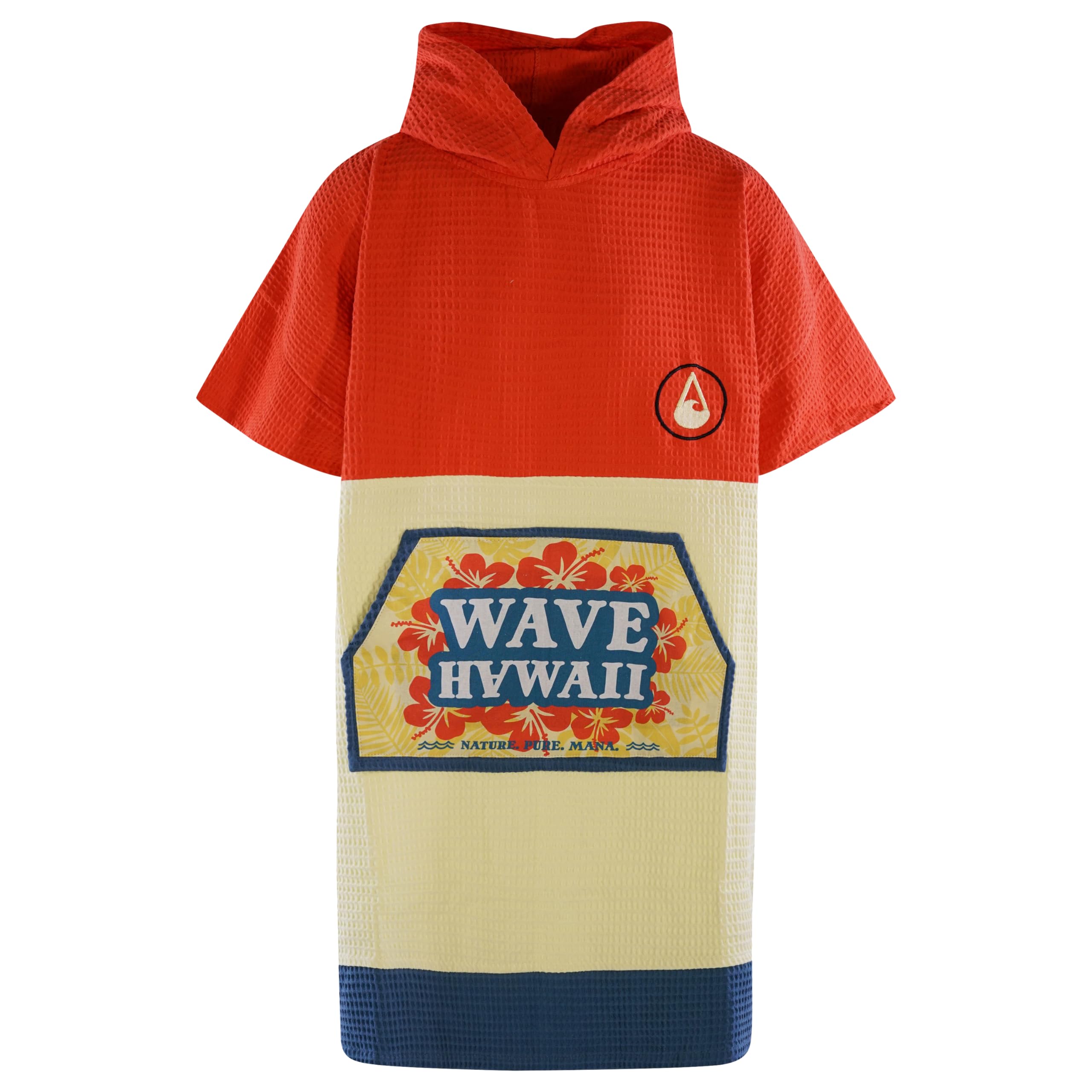 WAVE HAWAII Travel-Badeponcho Damen & Herren, Gr. S-M 151-183cm | Wailua