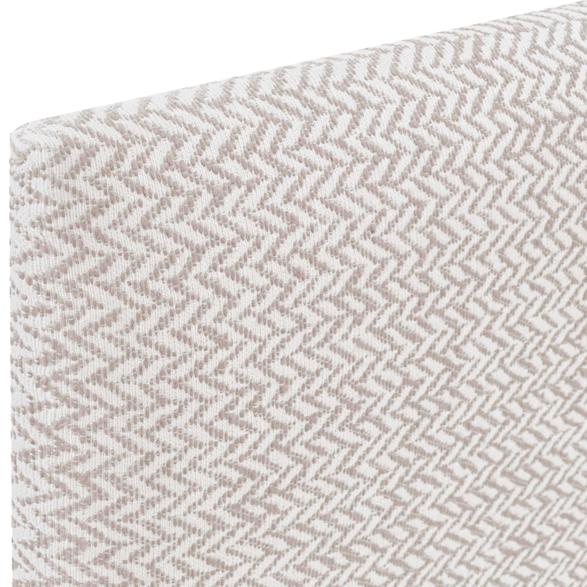 DHOME Testiera Imbottita in Tessuto Luxury Liscio con Bottoni e Gambe Testiere Imbottita per Letto di Lusso (Espigas Beige, 80x115cm)