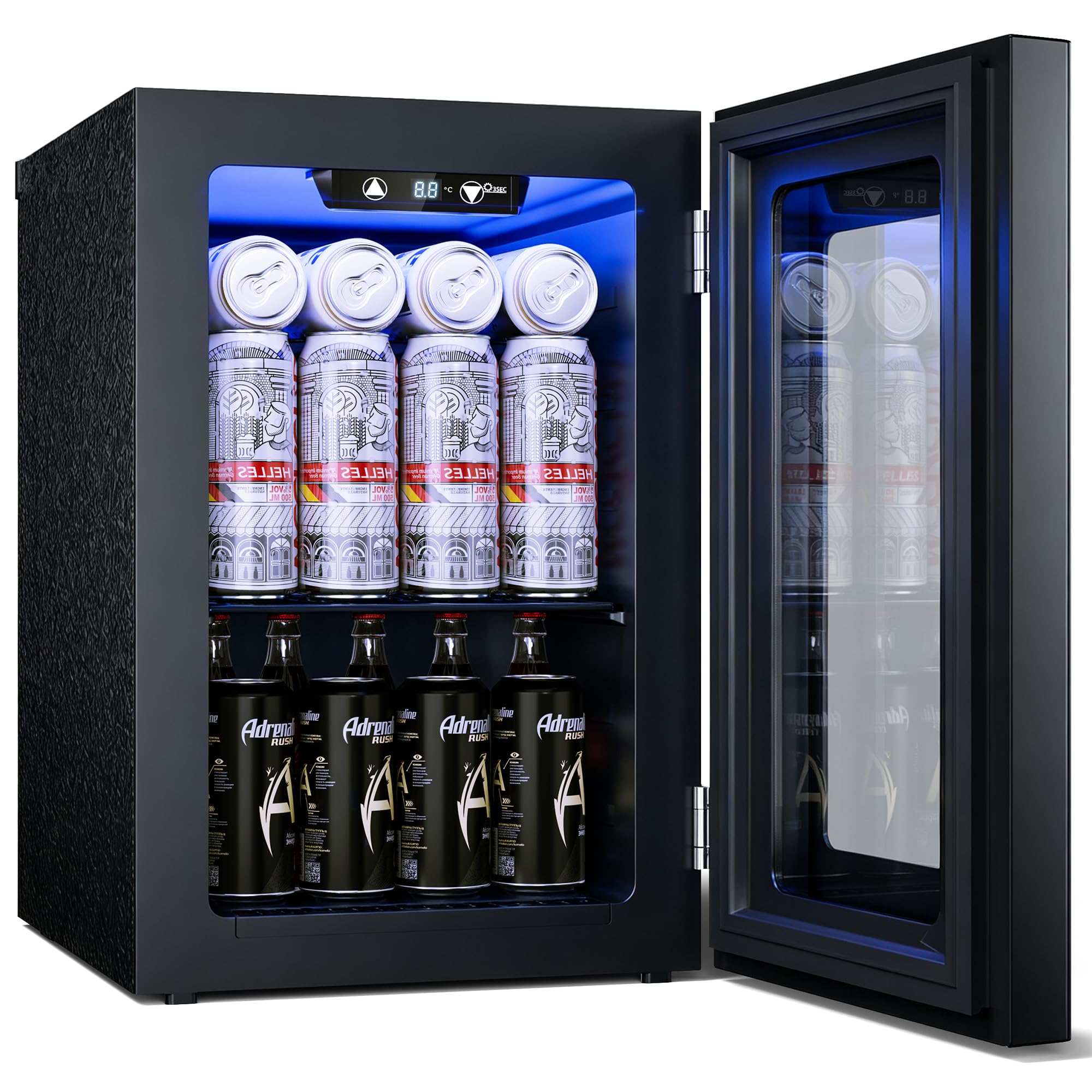 TRIUMPHKEY 18L Mini Nevera, Nevera para Bebidas Silenciosa