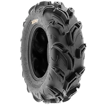 Amazon.com: Set of 4 SunF ATV Mud Trail Tires 25x8-12 and