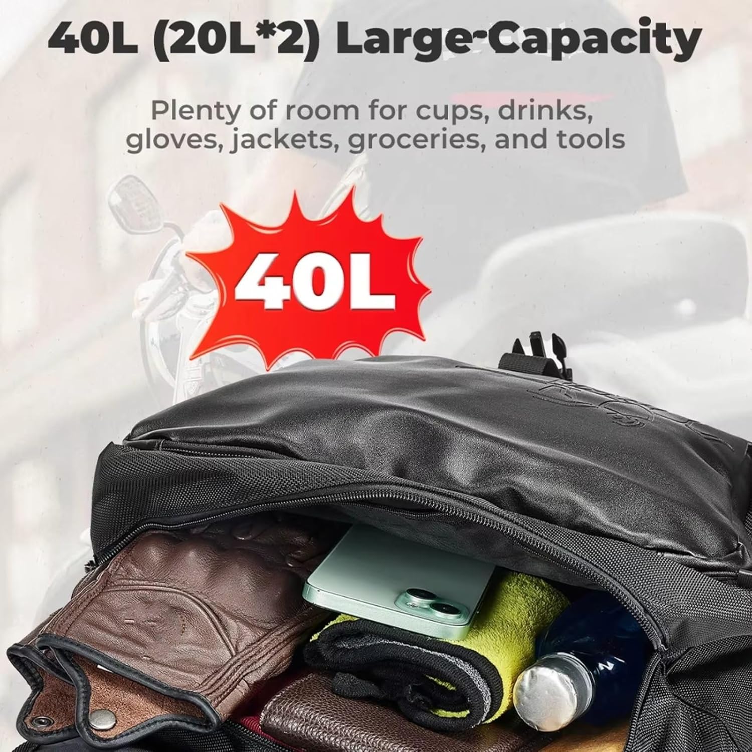 バイク用サドルバッグ Compatible With Yamaha For V-star For Shadow For Advent