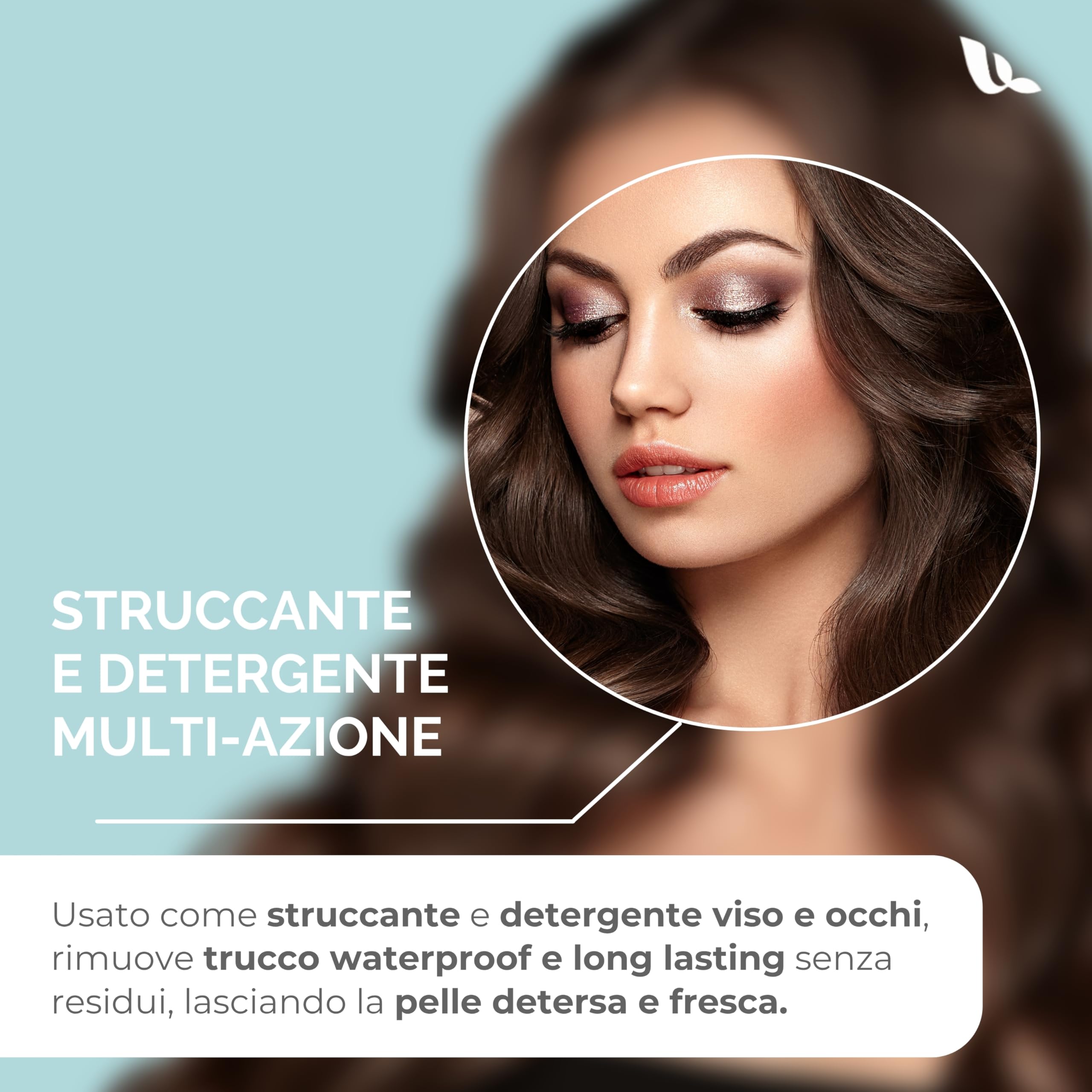 Balsamo Struccante da Viaggio Con Estratto Di 5 Alghe 100ml Burro Struccante Waterproof Rimuove Impurità, Sebo in Eccesso e SPF Skincare Coreana con Oli, Burri Naturali Cleansing Balm, Estratti Marini