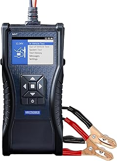 Midtronics MVT-100 Handheld Battery Tester, MDX-AI Powered, Fast & Accurate Diagnostics for 6V/12V Automotive, Marine, Power Sports, Heavy Duty Batteries, Rechargeable