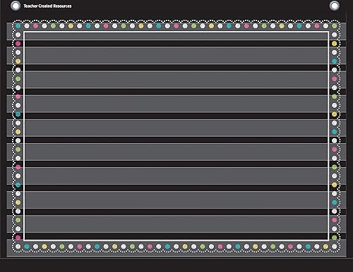 Teacher Created Resources Pizarra Brights Mini Pocket Chart (17" x 22"), Modelo 20774