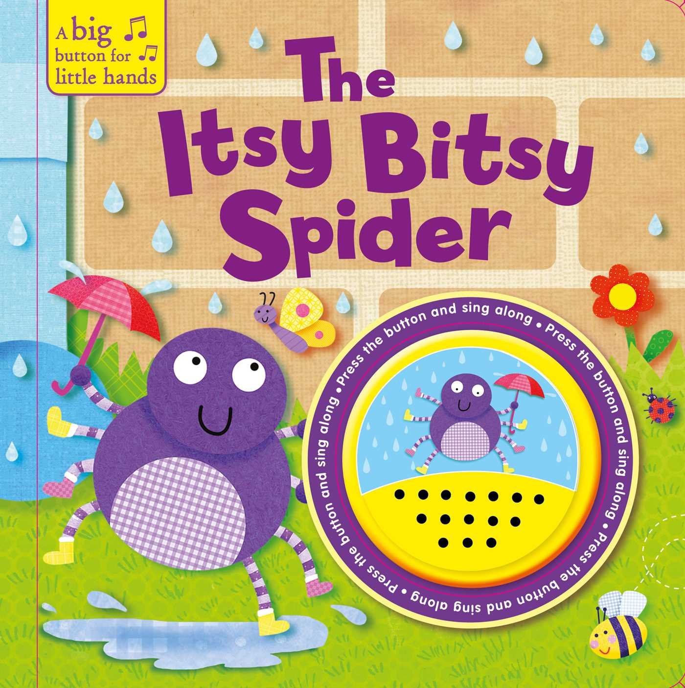 Amazon.com: The Itsy Bitsy Spider (A Big Button for Little Hands Sound ...