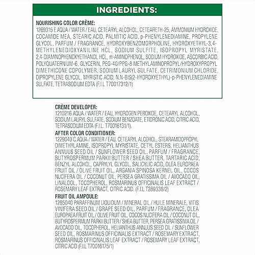 Miniatura 9 de Garnier Nutrisse - Coloración en crema nutritiva para el cabello 11 color negro más negro 2 unidades