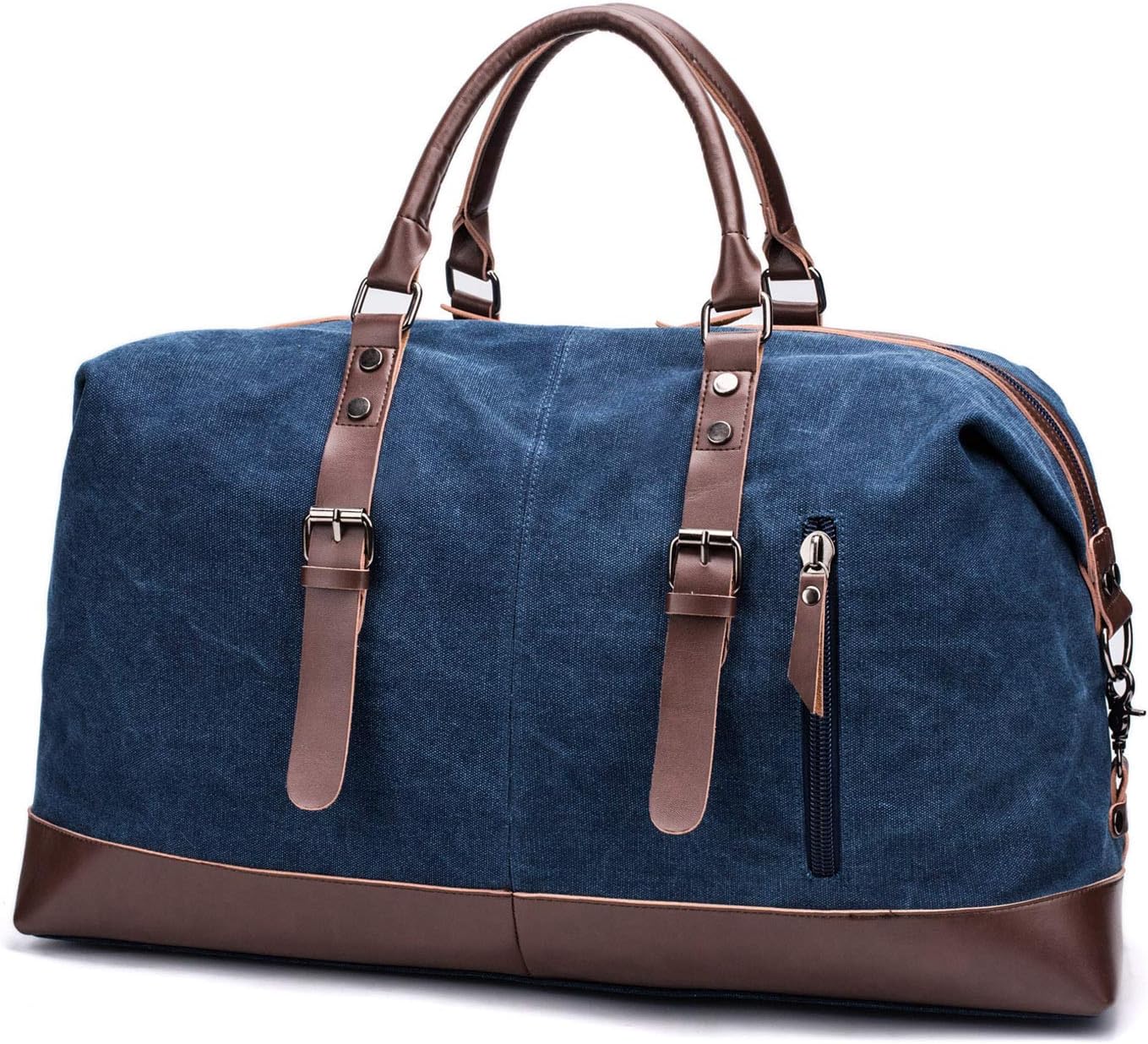 Travel Bag with Durable Canvas and Pu Leather is not Easy to Tear and Break, Suitable for Business Trip, Tourism