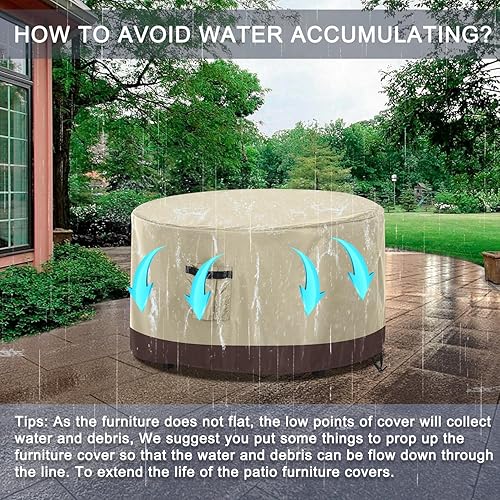 Miniatura 6 de ABCCANOPY Funda otomana tapizada para silla, cubierta universal para muebles, funda para silla, cubierta común para interiores y exteriores,