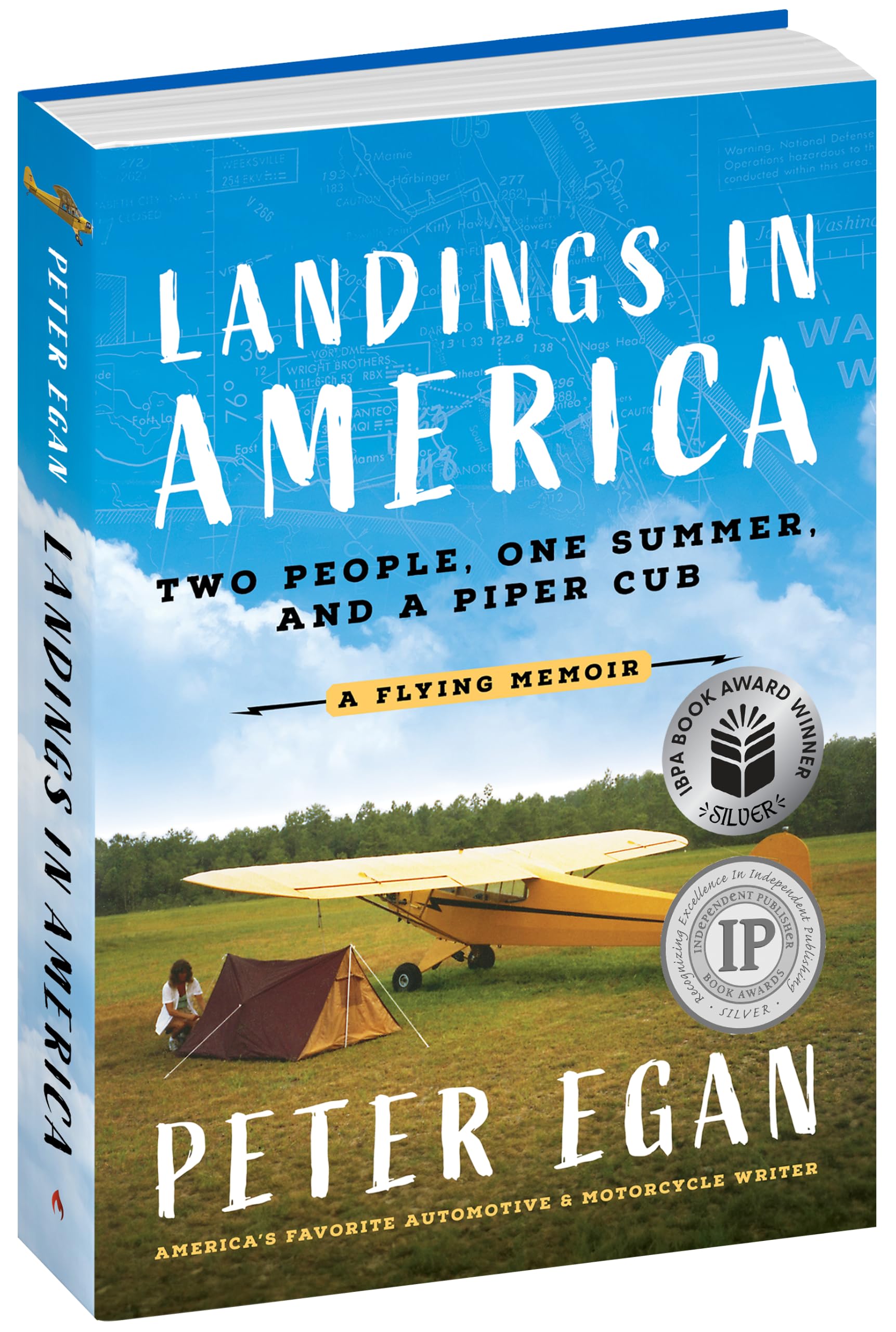 Landings in America by Peter Egan (Hardback Book)