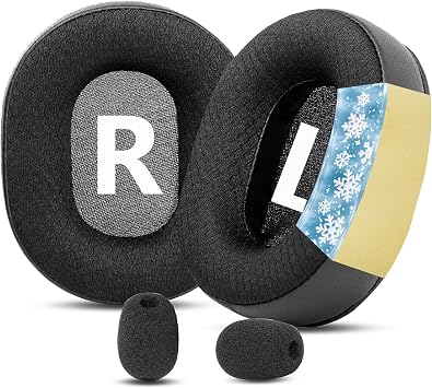Stealth 700 Ear Pads Replacement Compatible with Turtle Beach Ear Force Stealth 450,700,420X, 600, 500P,PX5,PX3,X12, Ear Force XO Seven HeadsetCooling Gel and Memory Foam Ear Cushions