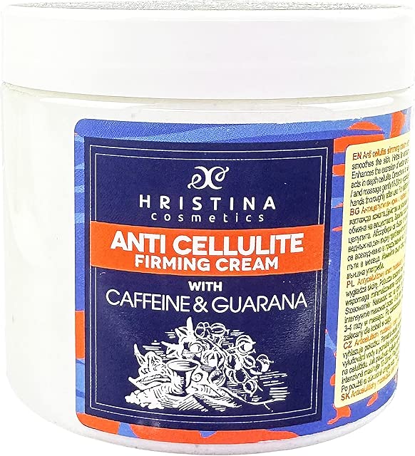 Cellulite Cream with Caffeine & Guarana- Reduce Cellulite and Enhance Skin Texture | Cellulite Remover with Firming, Smoothing Effect