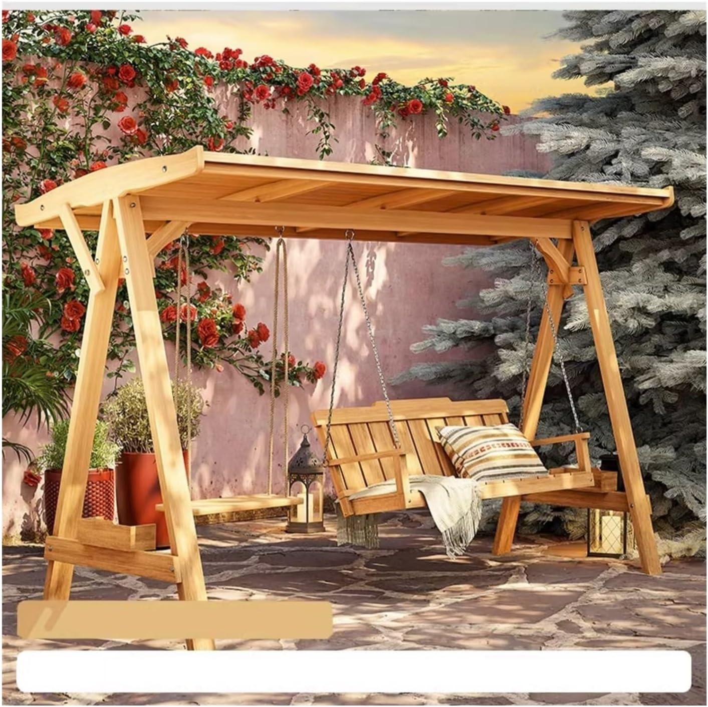 Outdoor Porch Swing Chair Outdoor Multi Person Swing, Outdoor Floor To ...