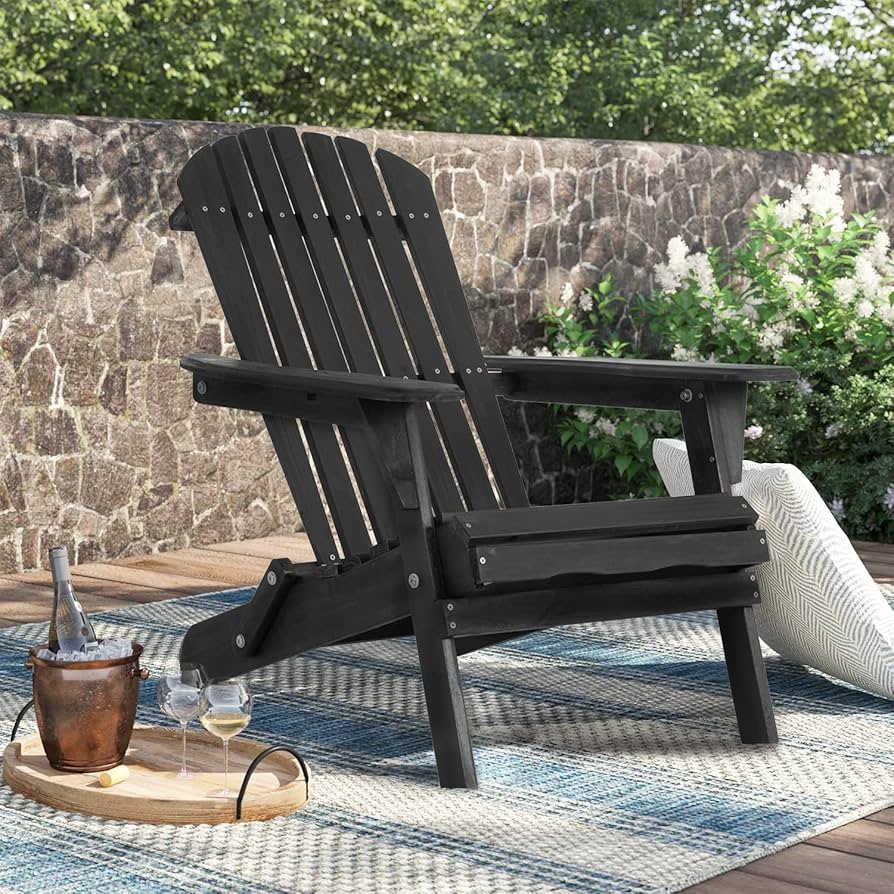 Amazon.com : FDW Folding Adirondack Chairs Set of 2, All