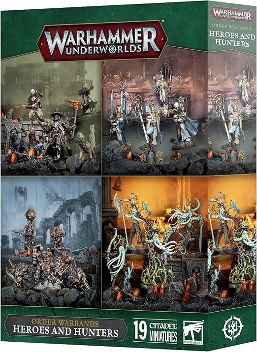 Warhammer Heroes and Hunters Underworlds Order Warbands