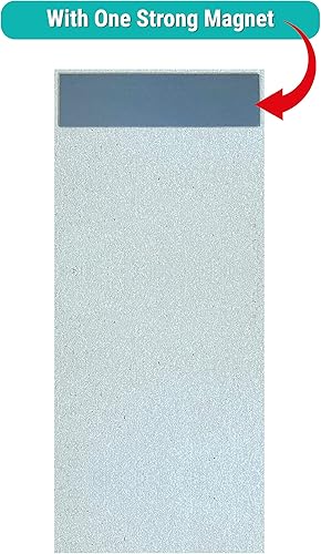 Miniatura 3 de 321Done Bloc de notas magnético de lista de tareas pendientes paquete de 2 unidades 37 x 85 pulgadas tamaño delgado de 13 hojas fabricado en Estados