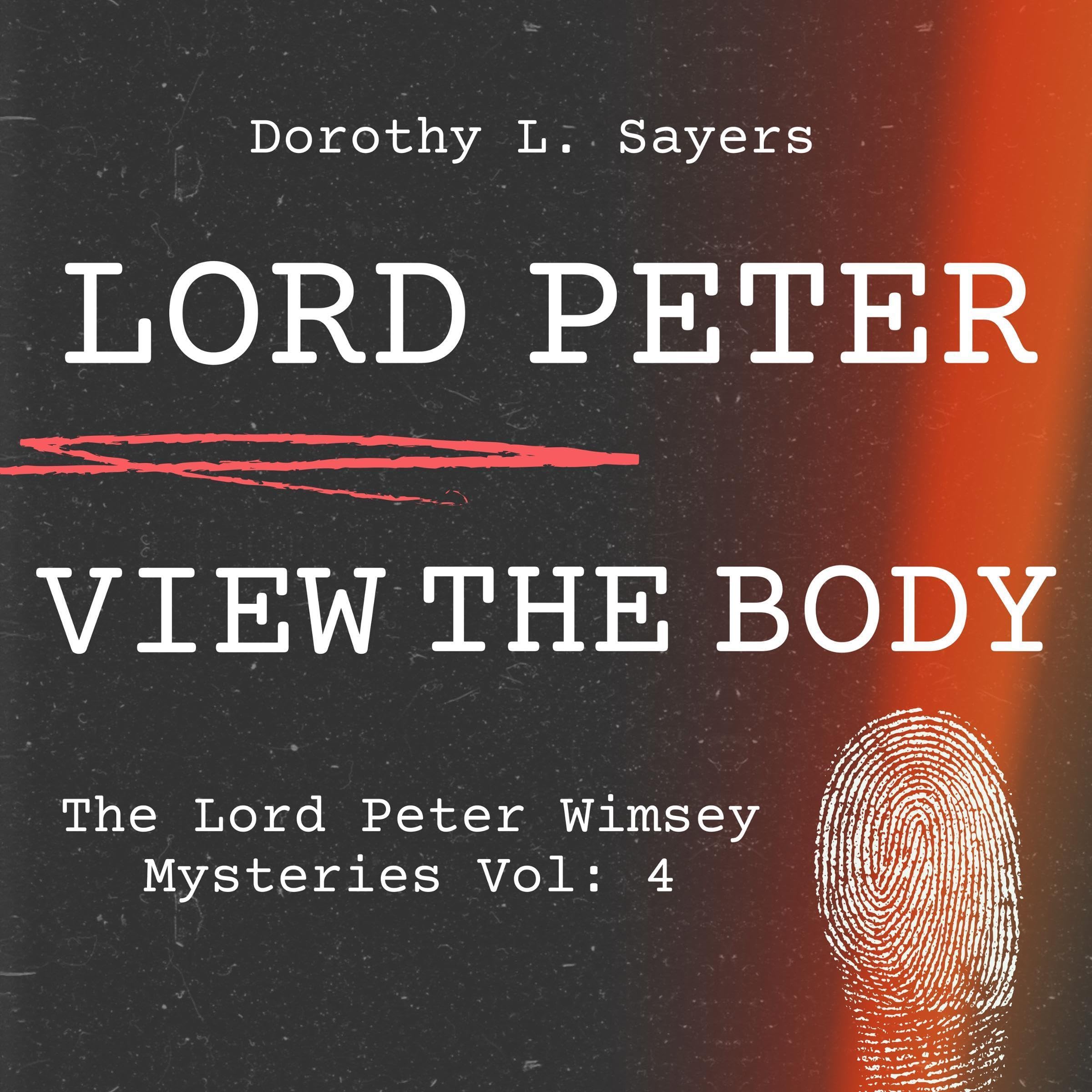 Cover art for Lord Peter Views the Body