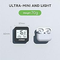 Vista 3 de CYCPLUS Computadora GPS para Bicicleta, Computadora de Ciclismo Inalámbrica con Retroiluminación Automática, Velocímetro Odómetro de Bicicleta