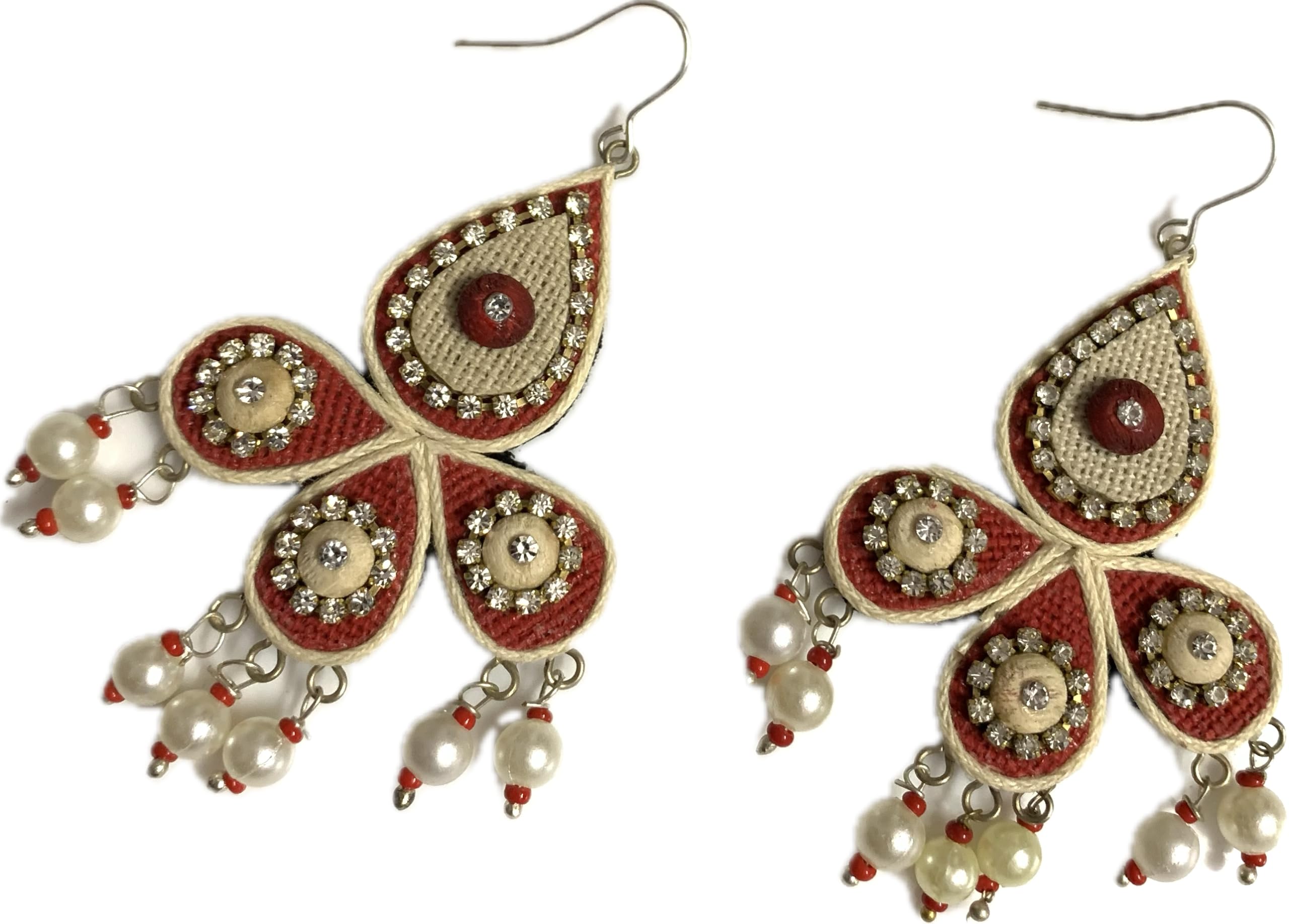 See full amazon price history chart for Handmade Jute Style Natural Earrings for Women and Girls | Light Weight and Pure with Jute Material… (Red) Handmade Jute Style Natural Earrings for Women and Girls | Light Weight and Pure with Jute Material… (Red) (B0CVGY6QZM) Amazon Price History, Amazon Price Tracker
